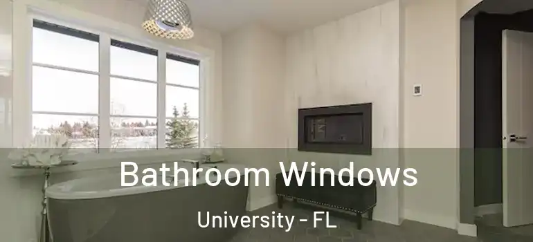  Bathroom Windows University - FL