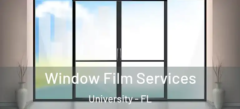  Window Film Services University - FL
