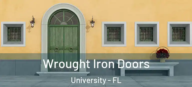  Wrought Iron Doors University - FL